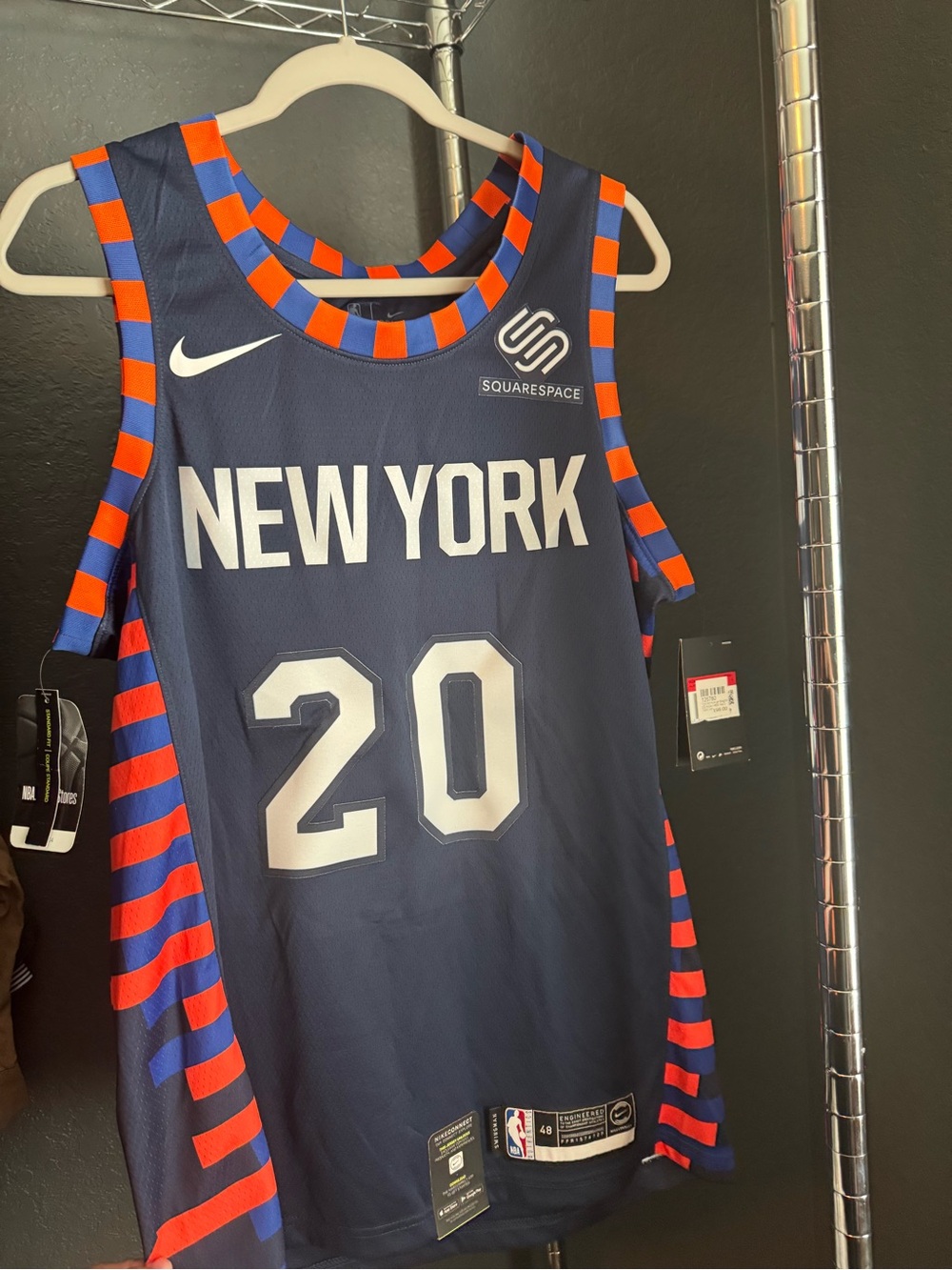 NWT Nike New York Knicks Jersey 48/L